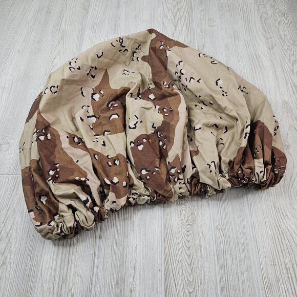 Vintage US Army Field Pack Cover Desert Camo Camouflage 3 Color 80s 90s Era - Picture 1 of 5